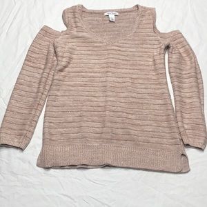[WH|BM] Blush Pink & Rose Gold Medium Sweater